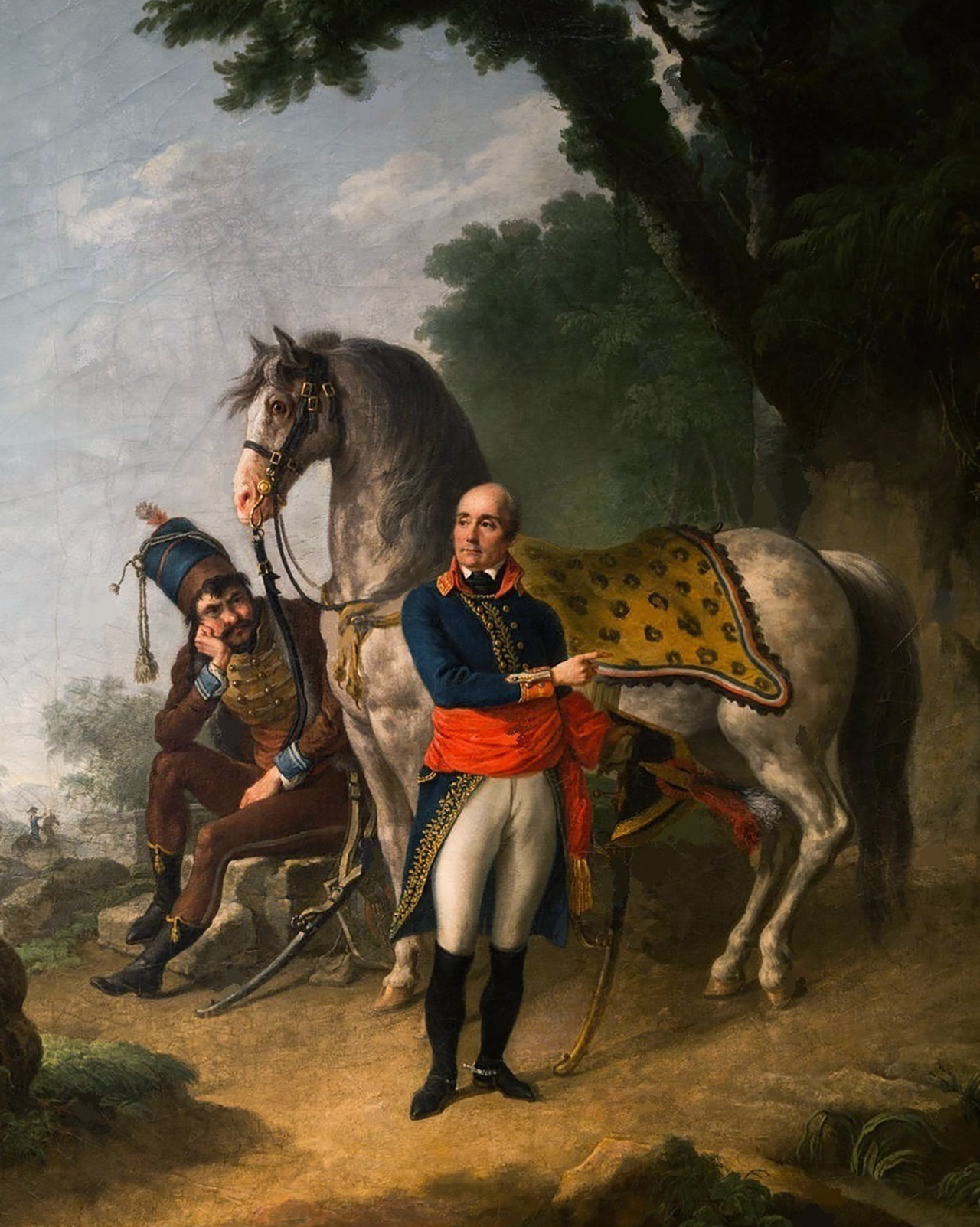 General Servan (1741-1808) by Louis Lafitte