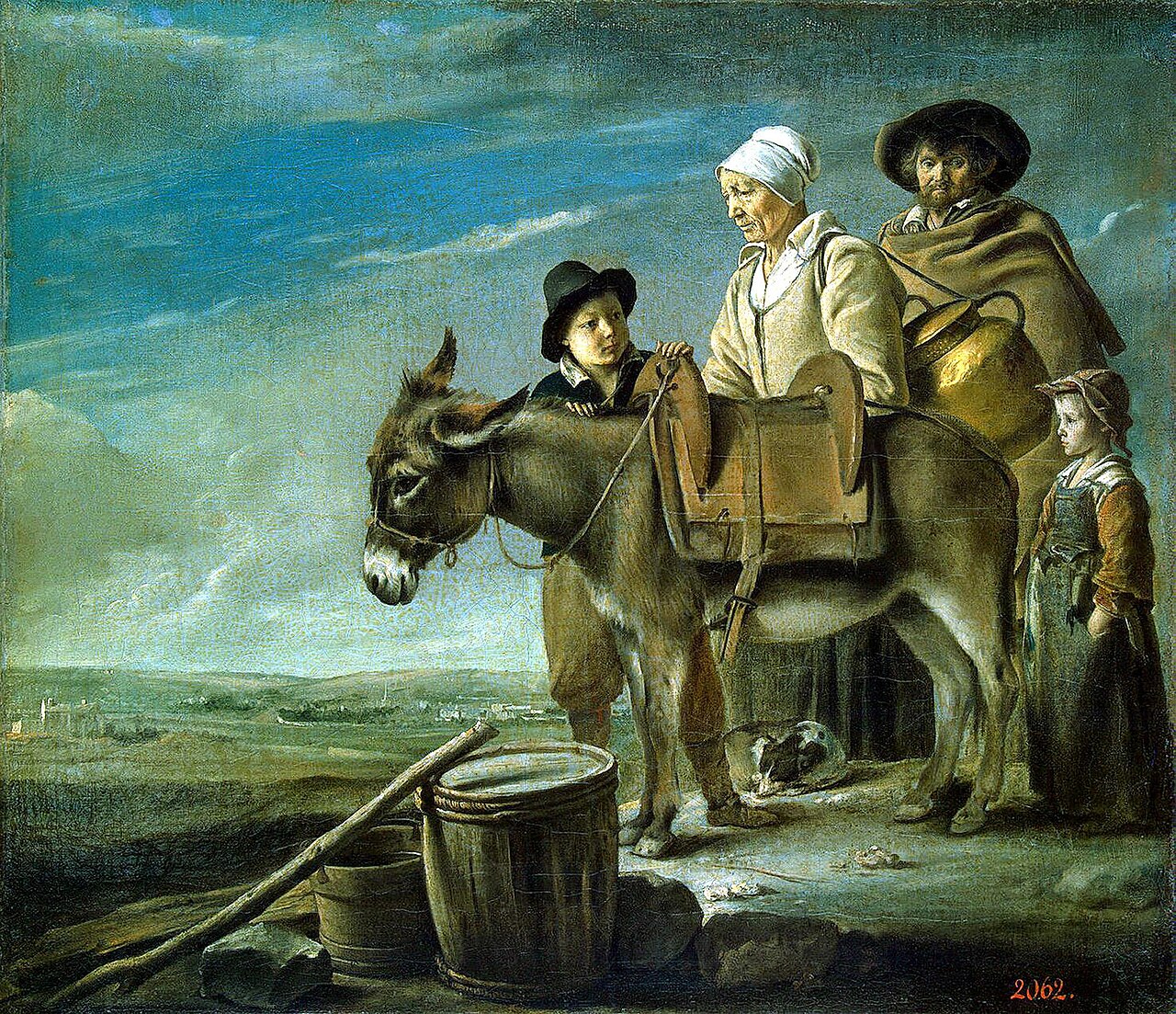 Milkmaid's Family by Louis Le Nain
