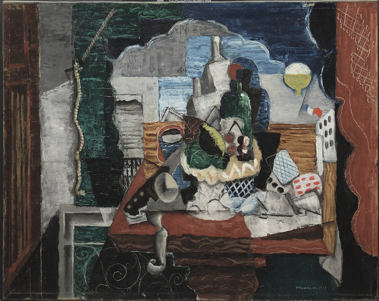 Night Café by Louis Marcoussis