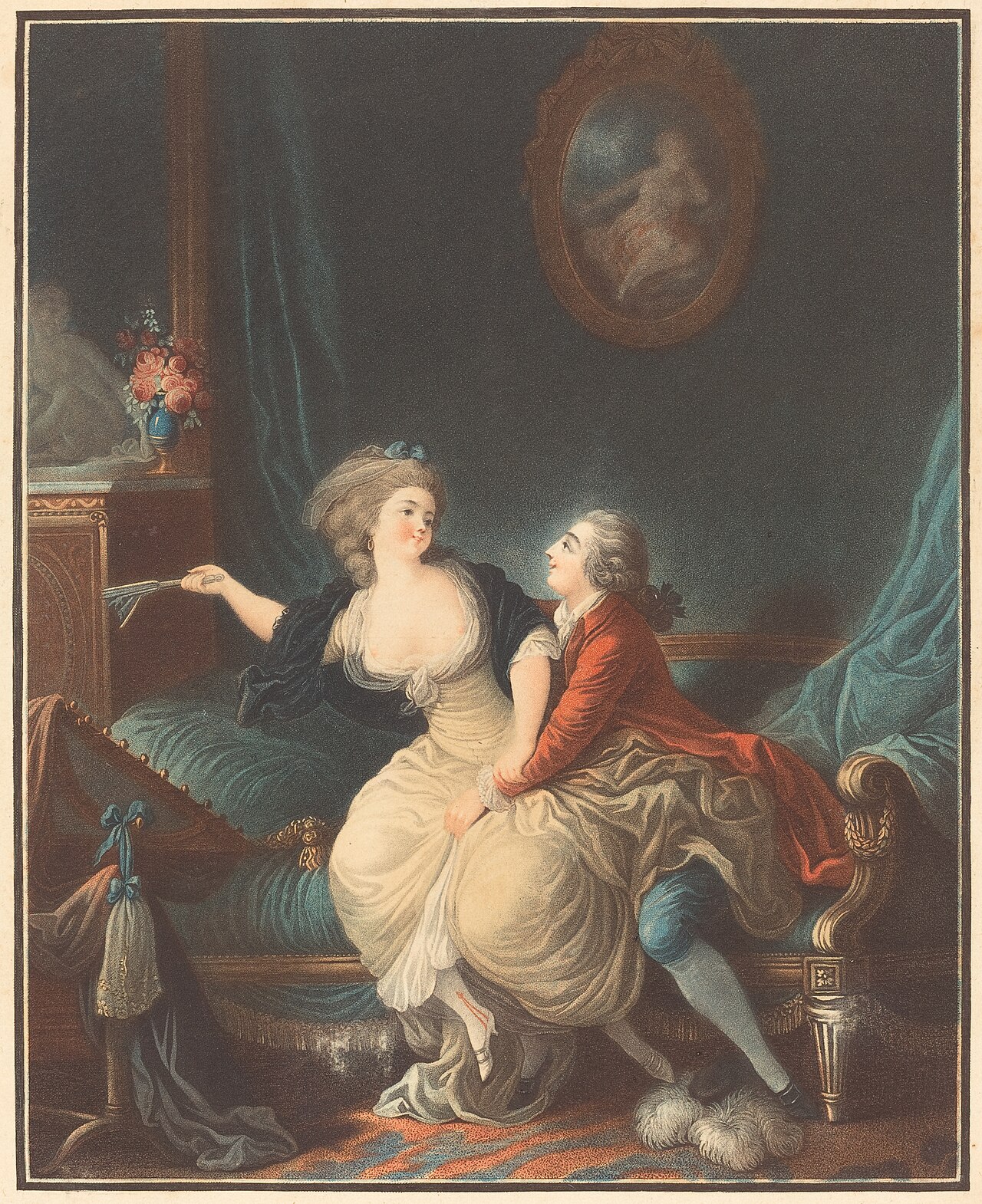 L'Eventail cassé by Louis-Marin Bonnet