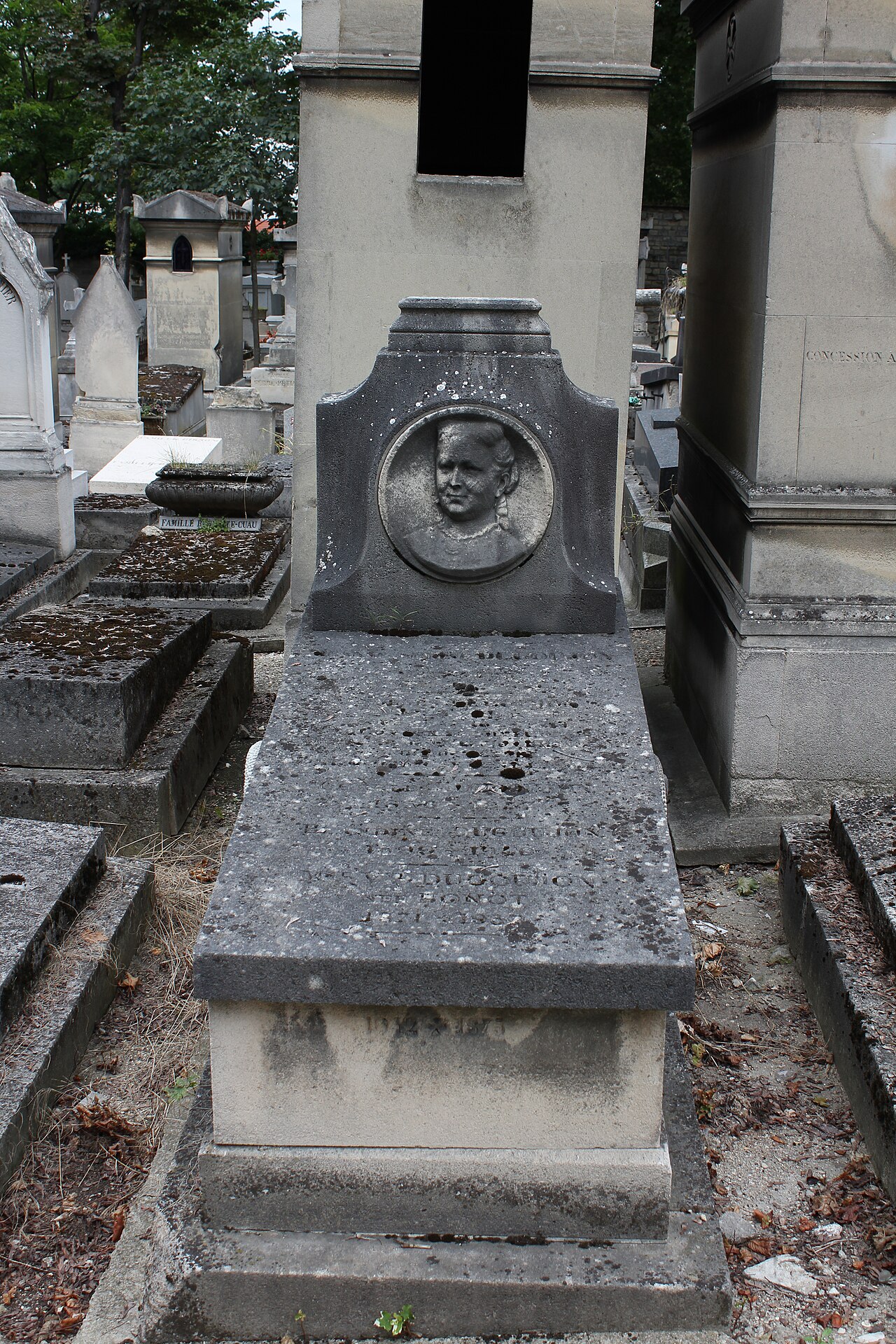 Grave of Dugoujon by Louis Noël