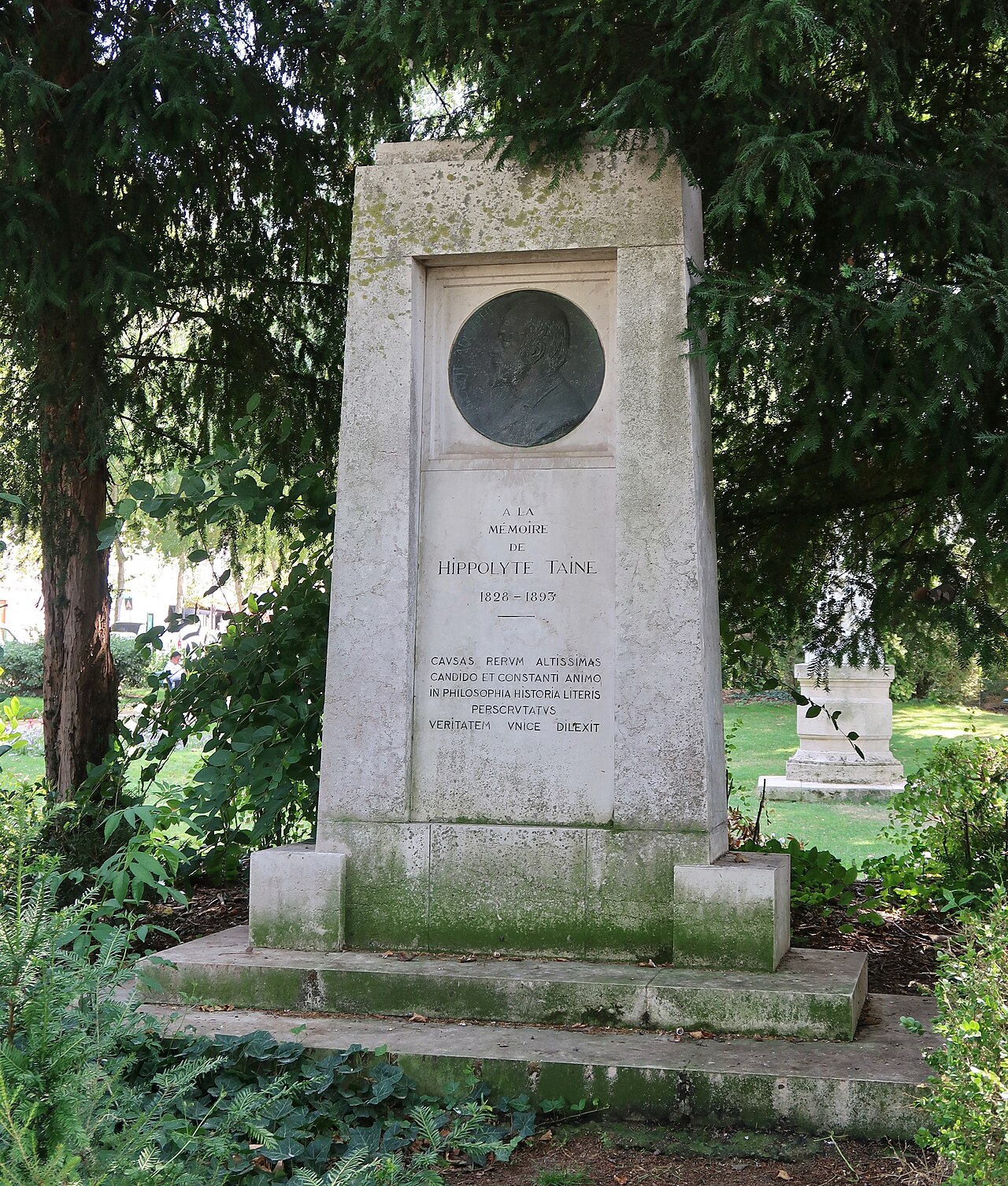 Monument to Hippolyte Taine by Louis-Oscar Roty