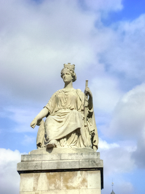 Allegory of the city of Paris by Louis Petitot