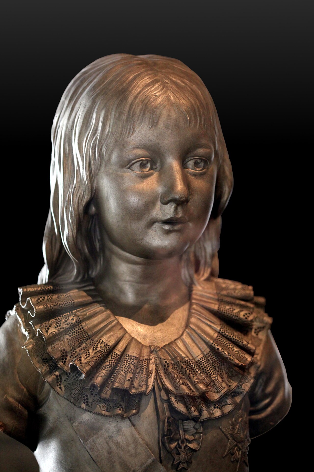 Bust of Louis Charles Dauphin of France-Louis Pierre Deseine-1985.403 by Louis-Pierre Deseine