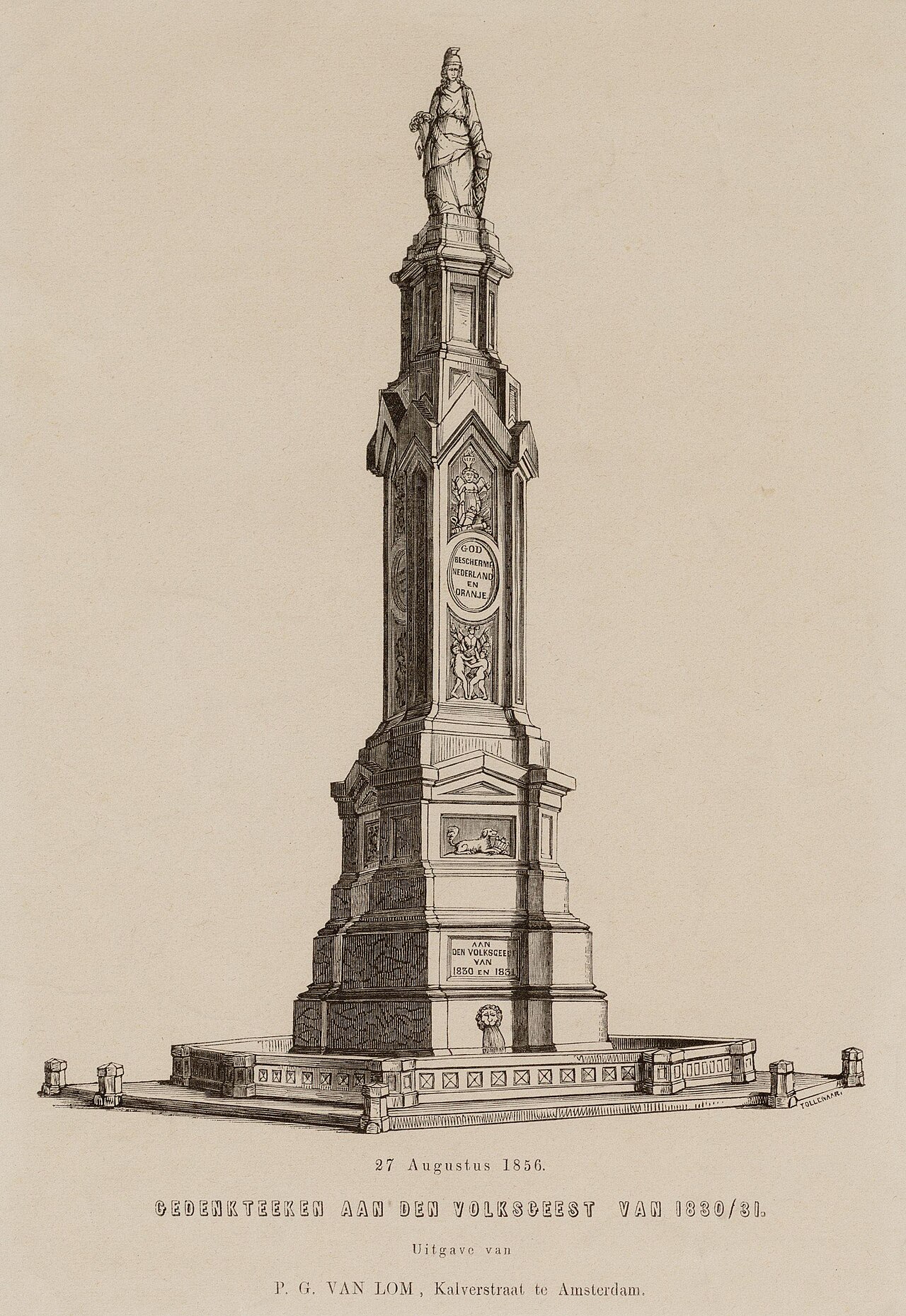 Naatje of Dam Square by Louis Royer