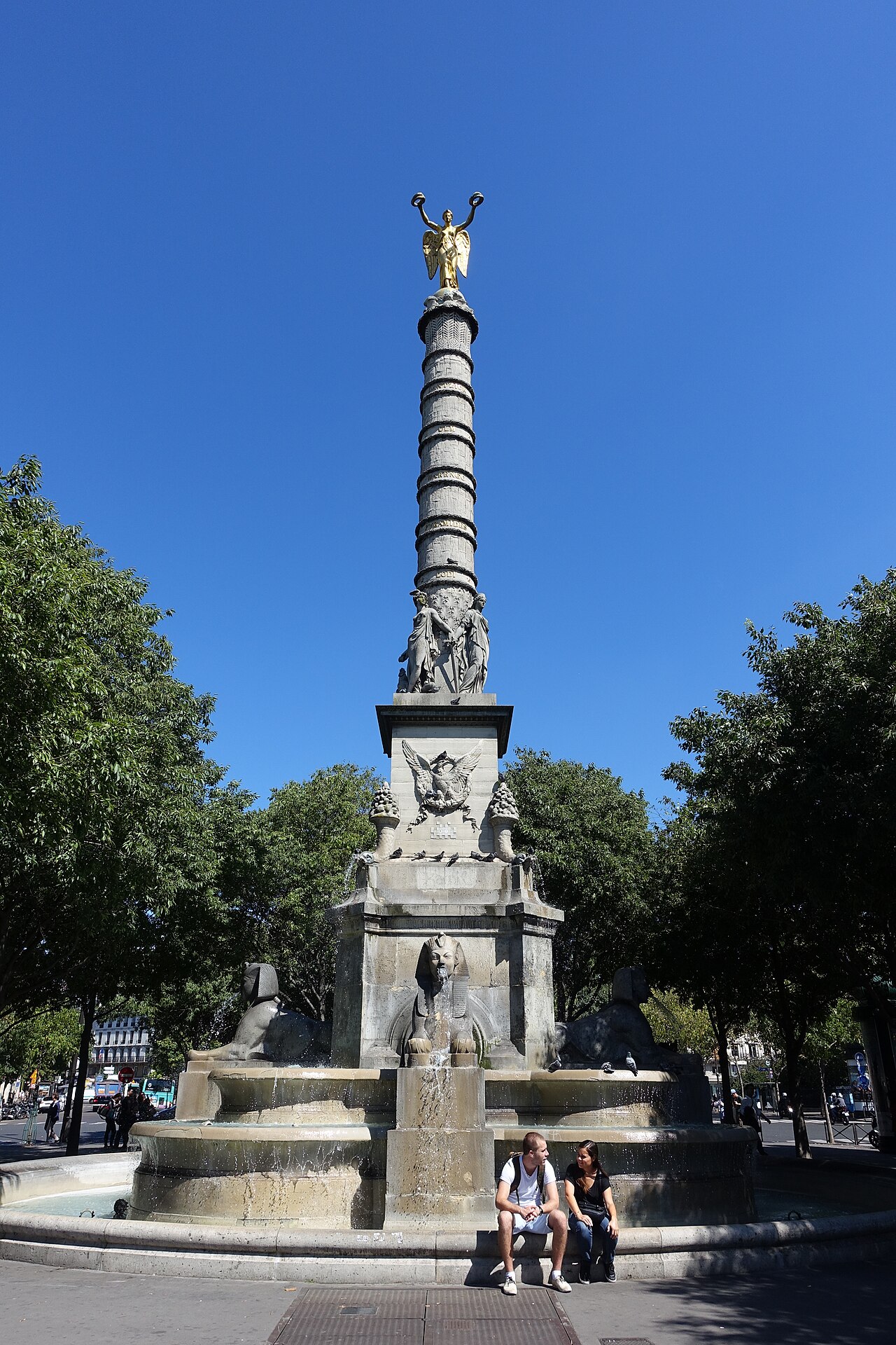 fontaine du Palmier by Louis-Simon Boizot