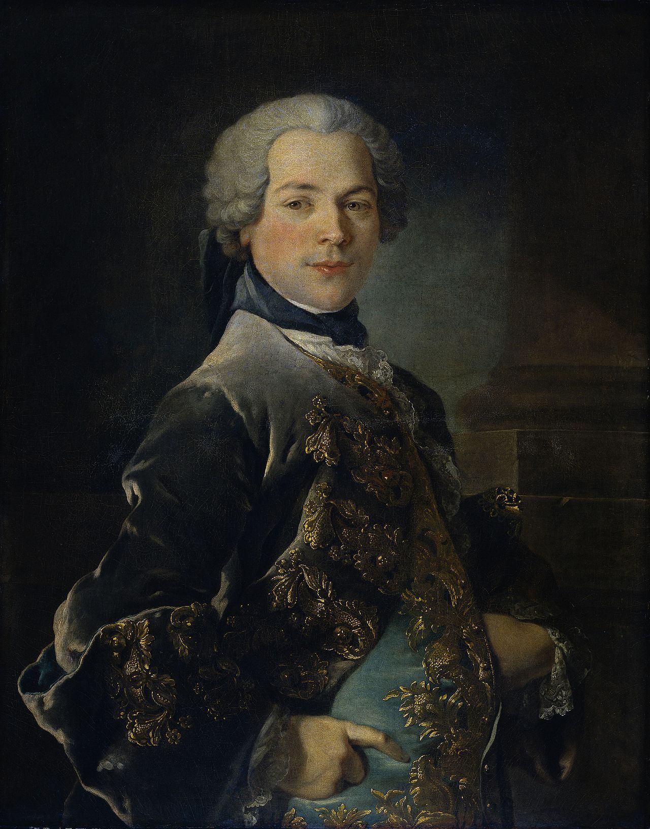 Portrait of Isaac van Rijneveld by Louis Tocqué