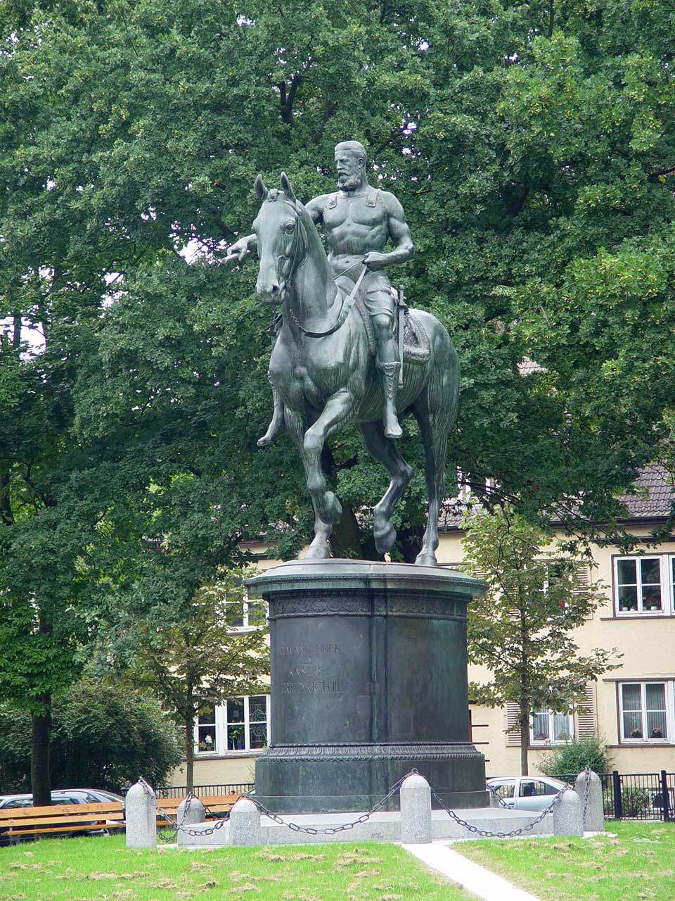 Kaiser Friedrich Monument by Louis Tuaillon
