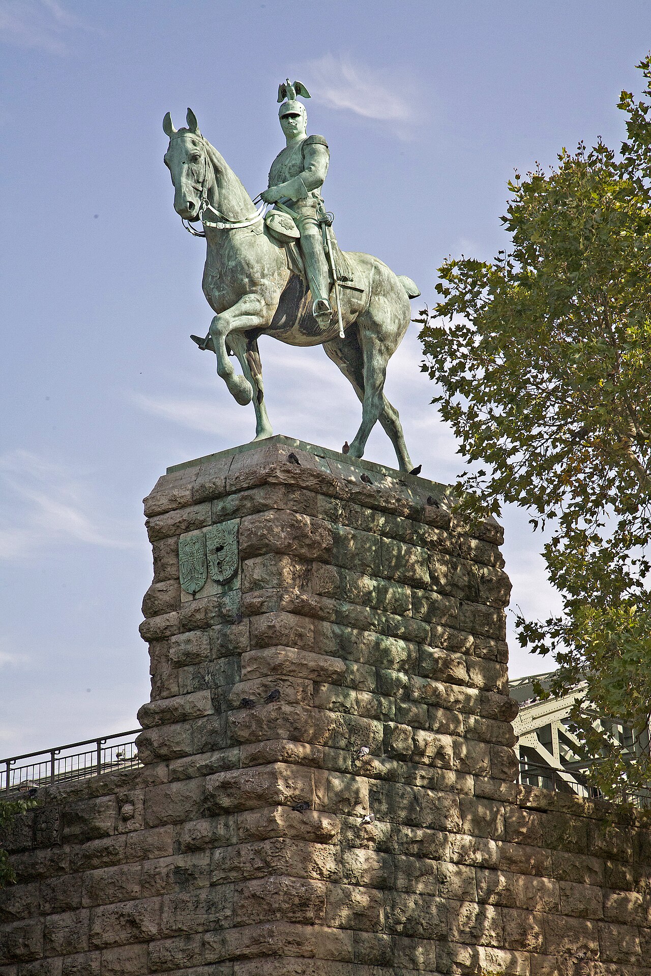 statue of Friedrich III by Louis Tuaillon