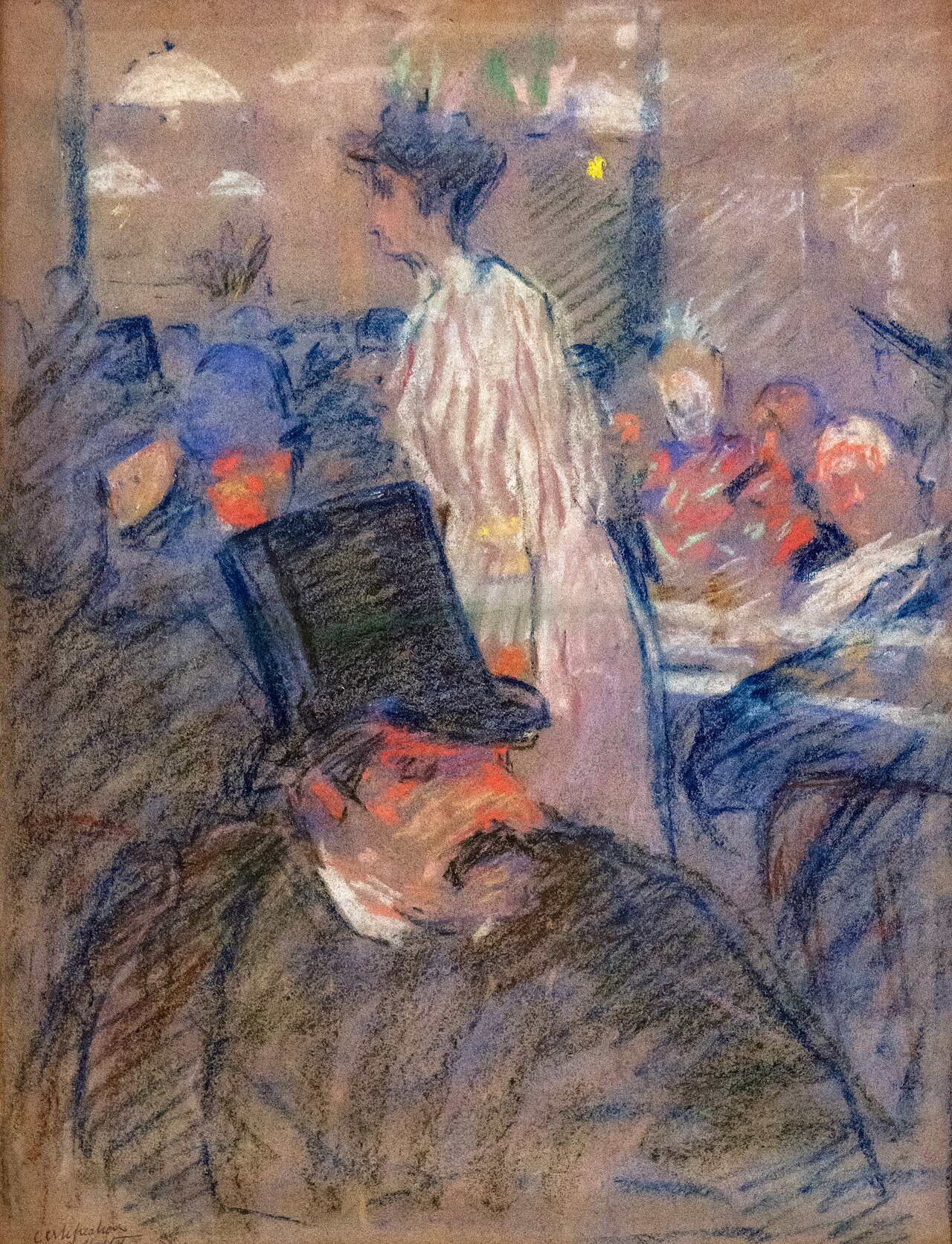At the coffee shop by Louis Valtat
