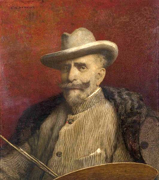 Portrait of Louis Welden Hawkins