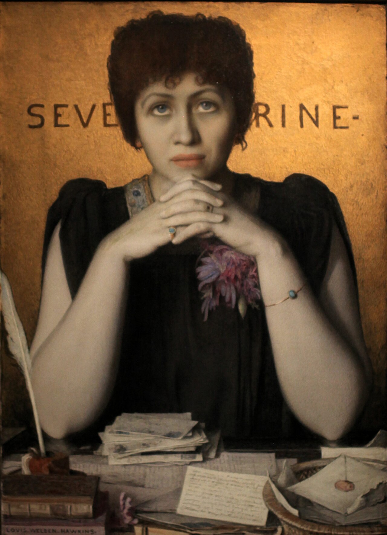 Séverine by Louis Welden Hawkins