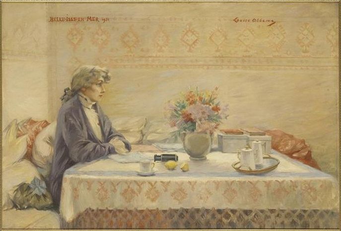 Portrait of Sarah Bernhardt by Louise Abbéma