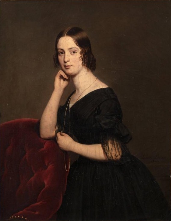 Mrs. Adam H. Todd (1819-1850) by Louise Adélaïde Desnos