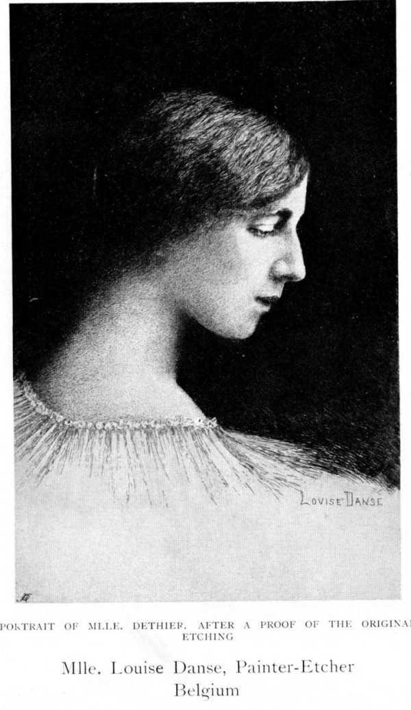 Portrait of Louise Danse