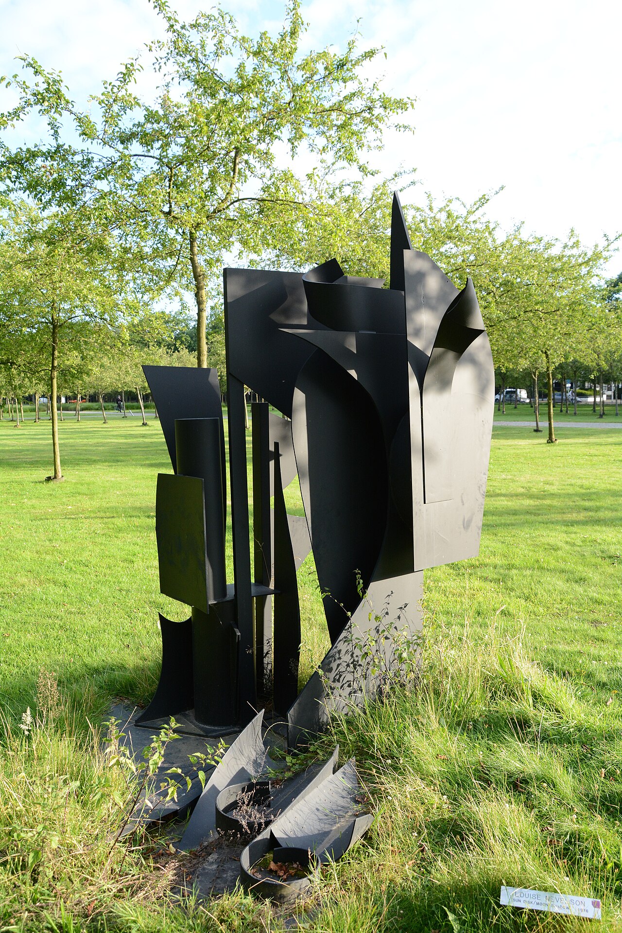 Sun Disk/ Moon Shadow V by Louise Nevelson