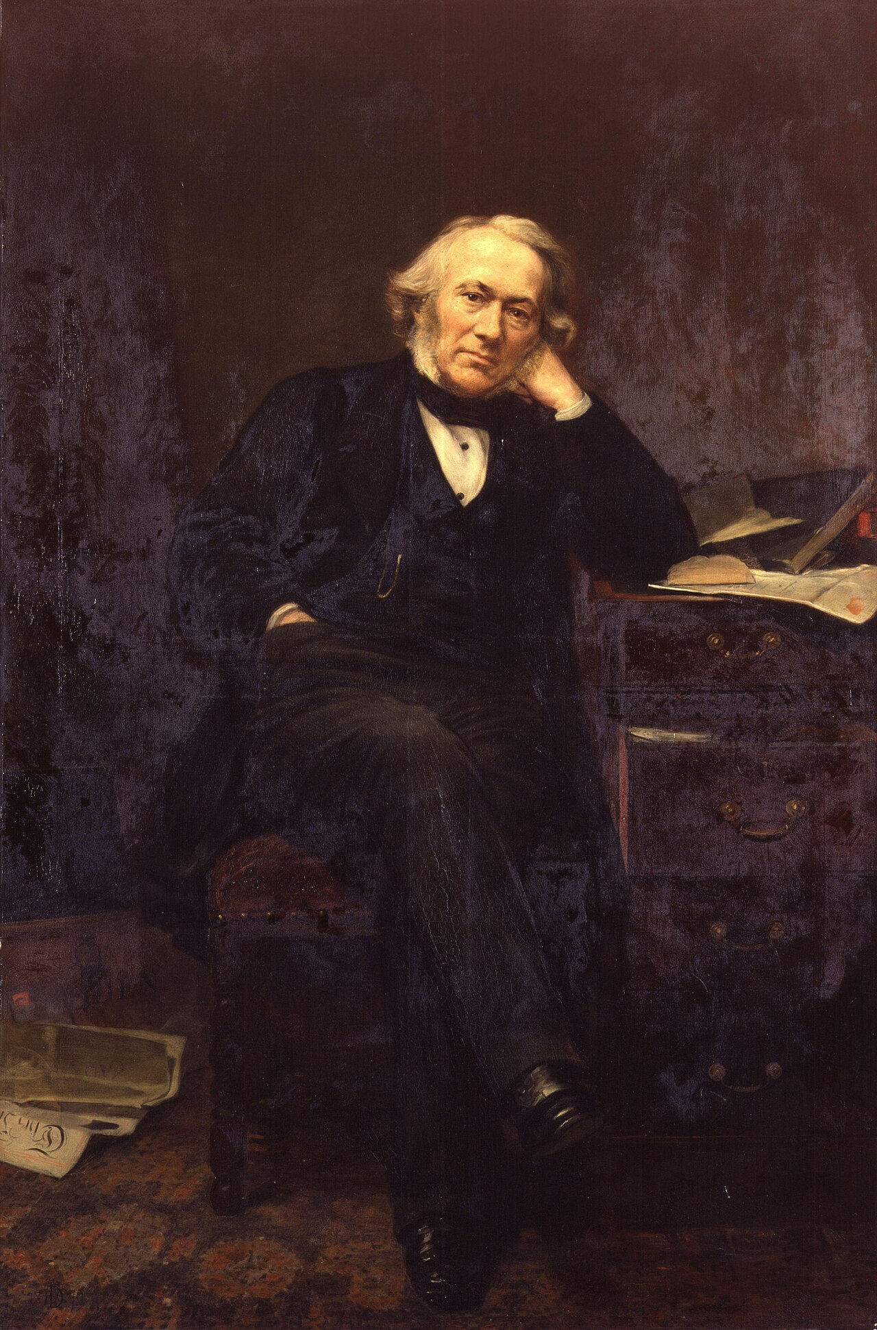 Richard Cobden by Lowes Cato Dickinson