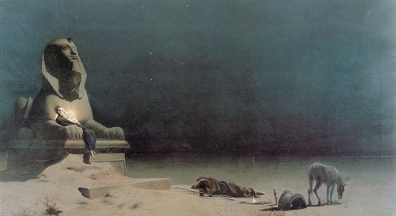 Rest on the Flight into Egypt by Luc-Olivier Merson