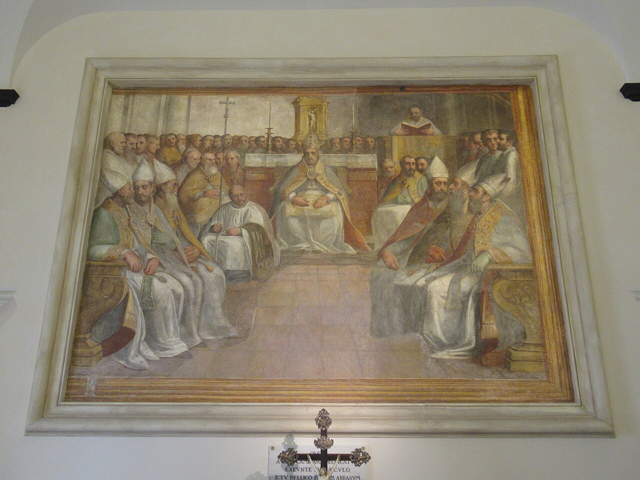 Provincial synod of 1574 by Luca Cambiaso