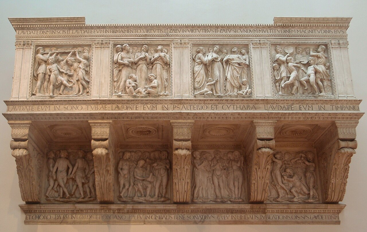 Cantoria by Luca della Robbia by Luca della Robbia