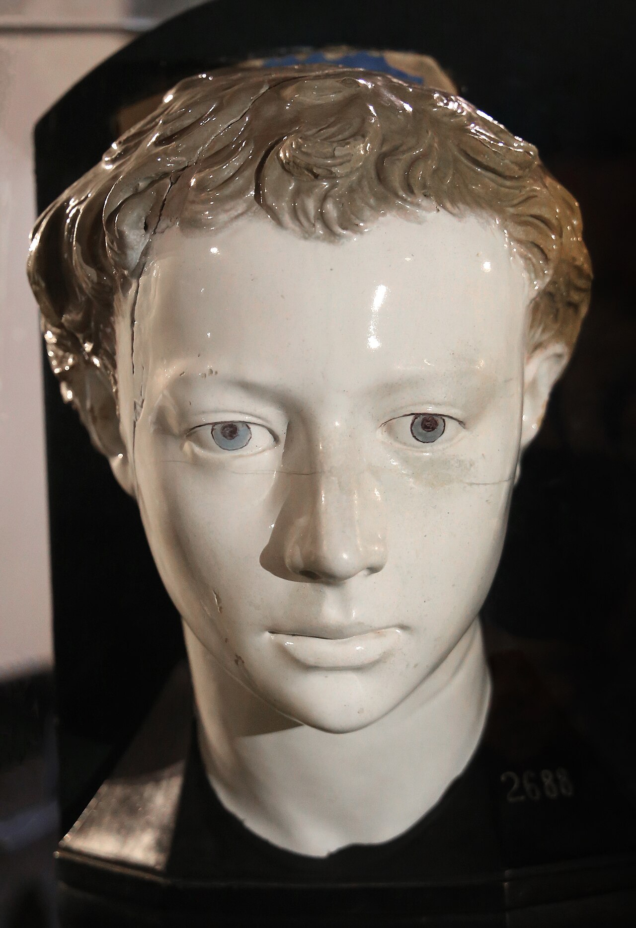 Head of a Young Man by Luca della Robbia