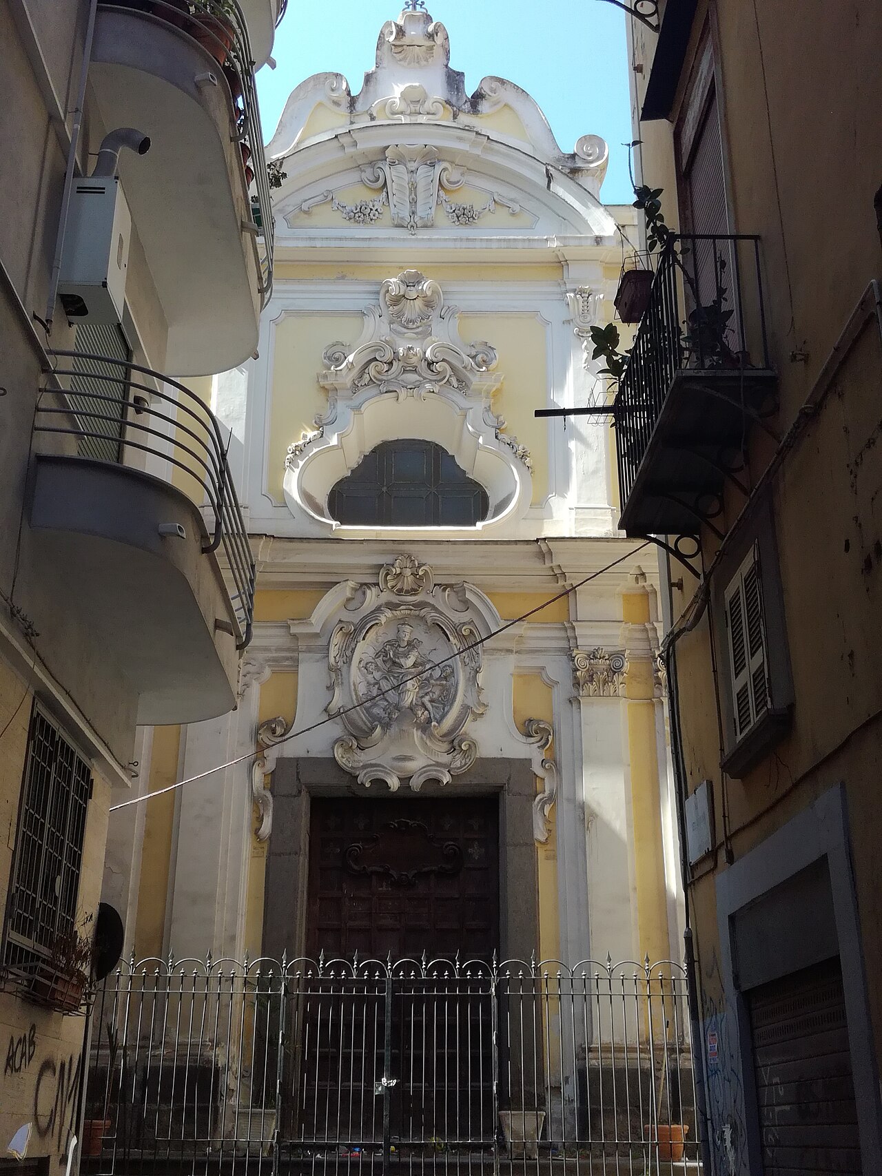 Church of Santa Maria Avvocata by Luca Giordano