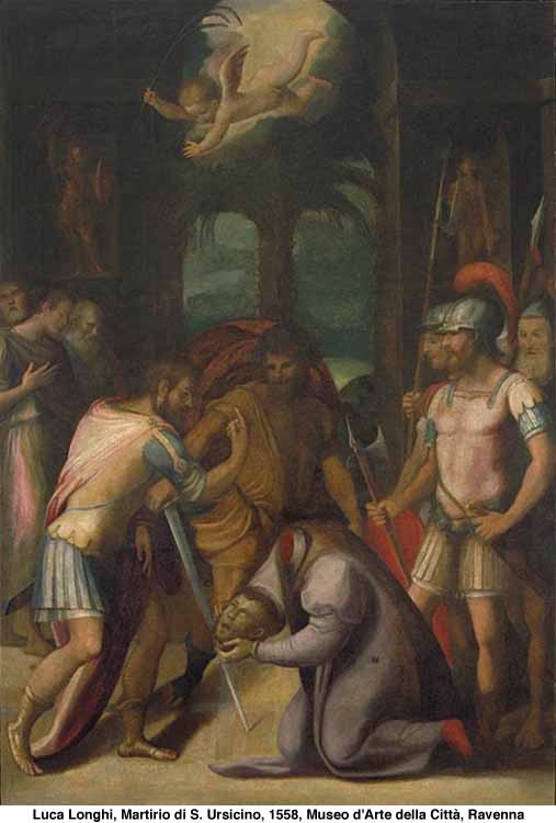 Martyrdom of Saint Ursicinus by Luca Longhi