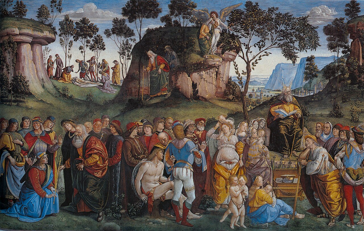 Testament and Death of Moses by Luca Signorelli