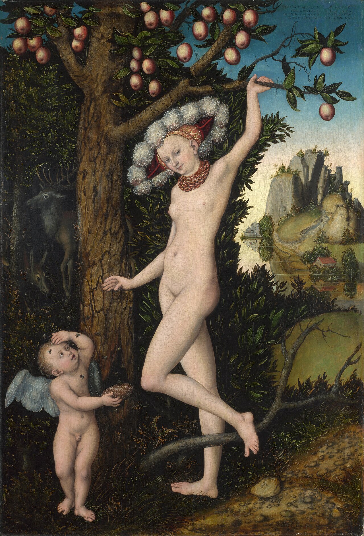 Cupid Complaining to Venus by Lucas Cranach the Elder