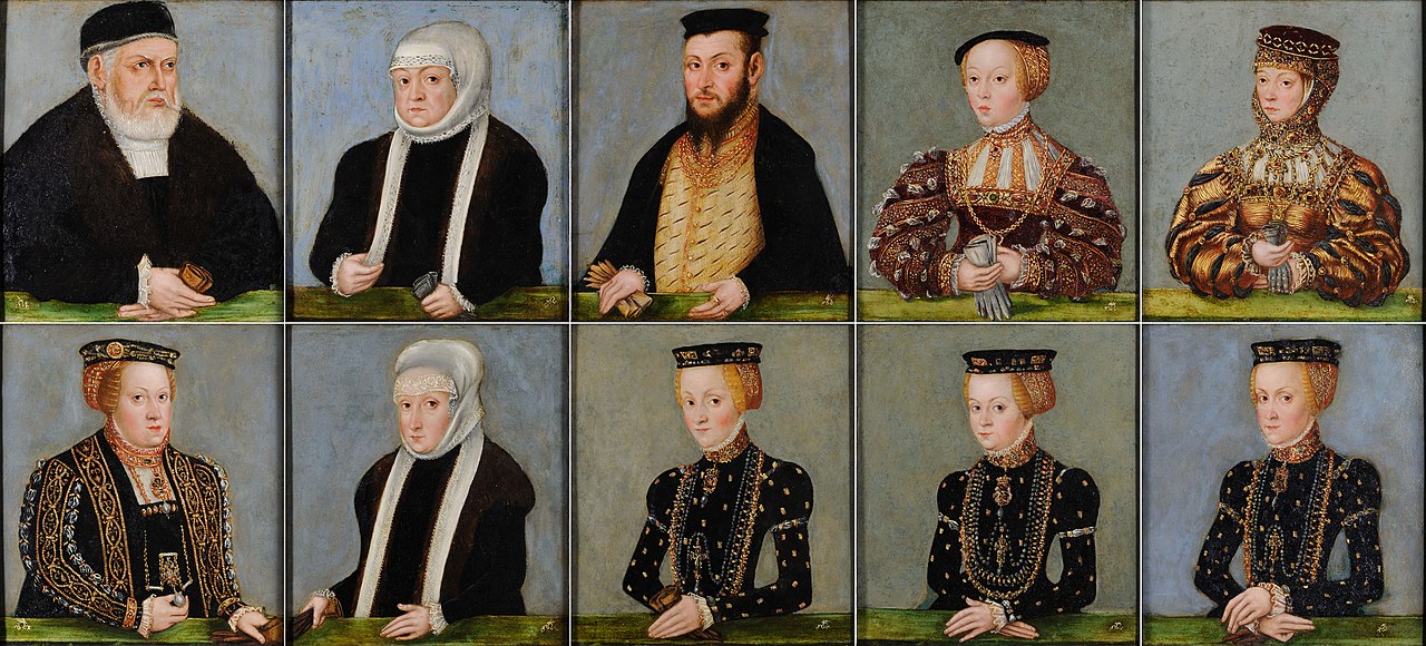 Jagiellonian Dynasty by Lucas Cranach the Younger