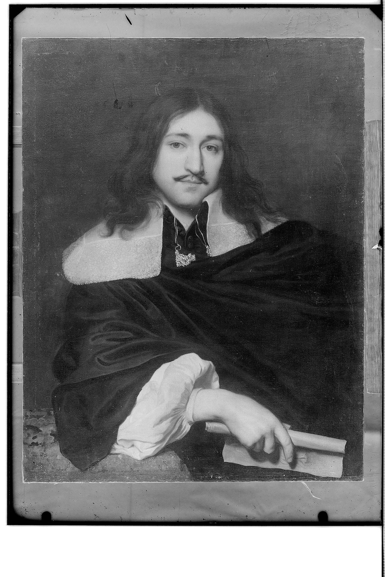 Portrait of a young man by Lucas Franchoys the Younger