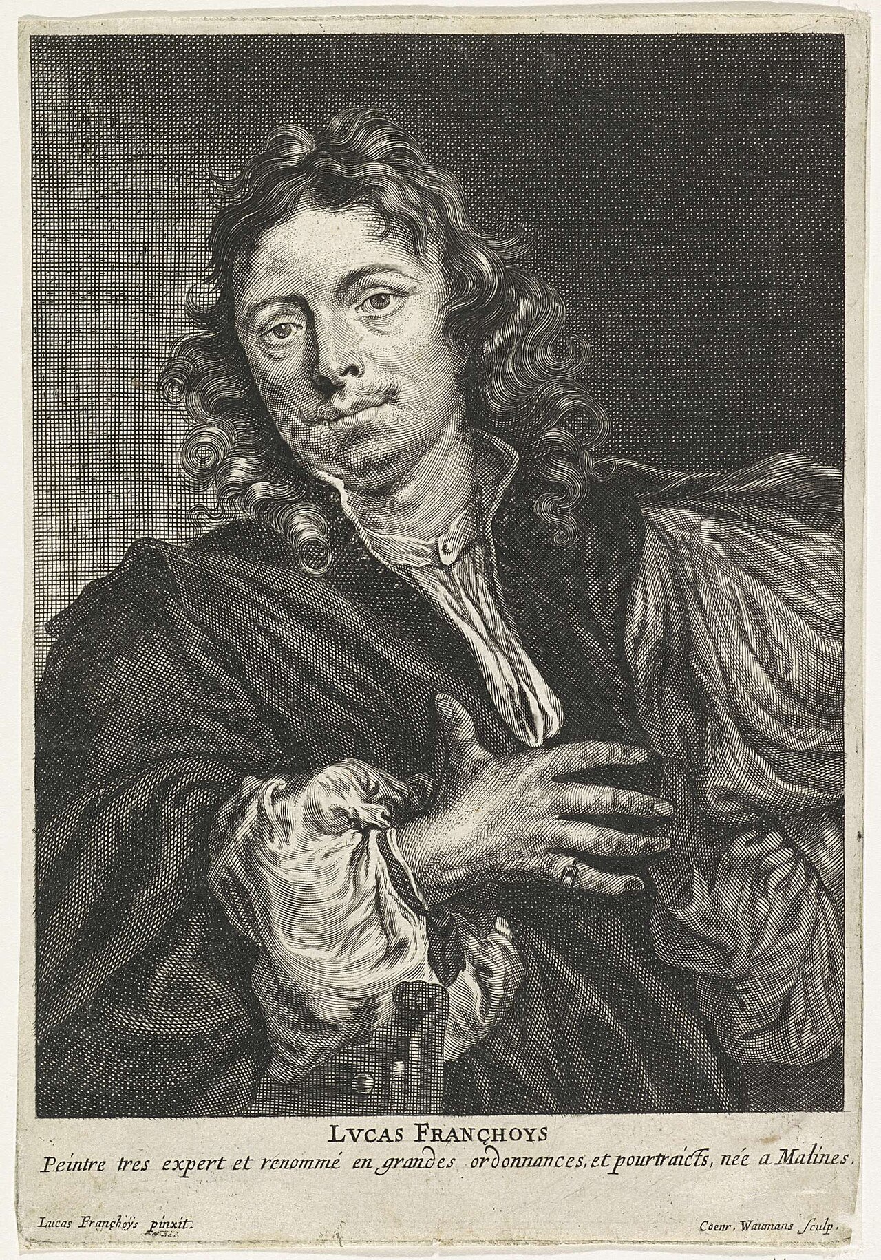 Portrait of Lucas Franchoys the Younger