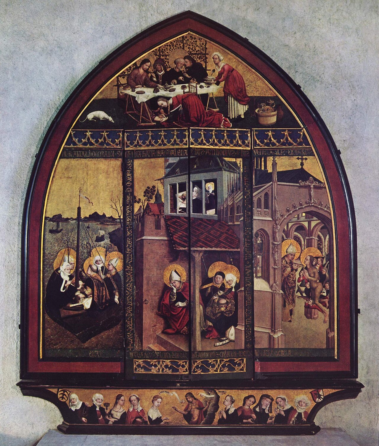 Altars in St. Maria Magdalena by Lucas Moser