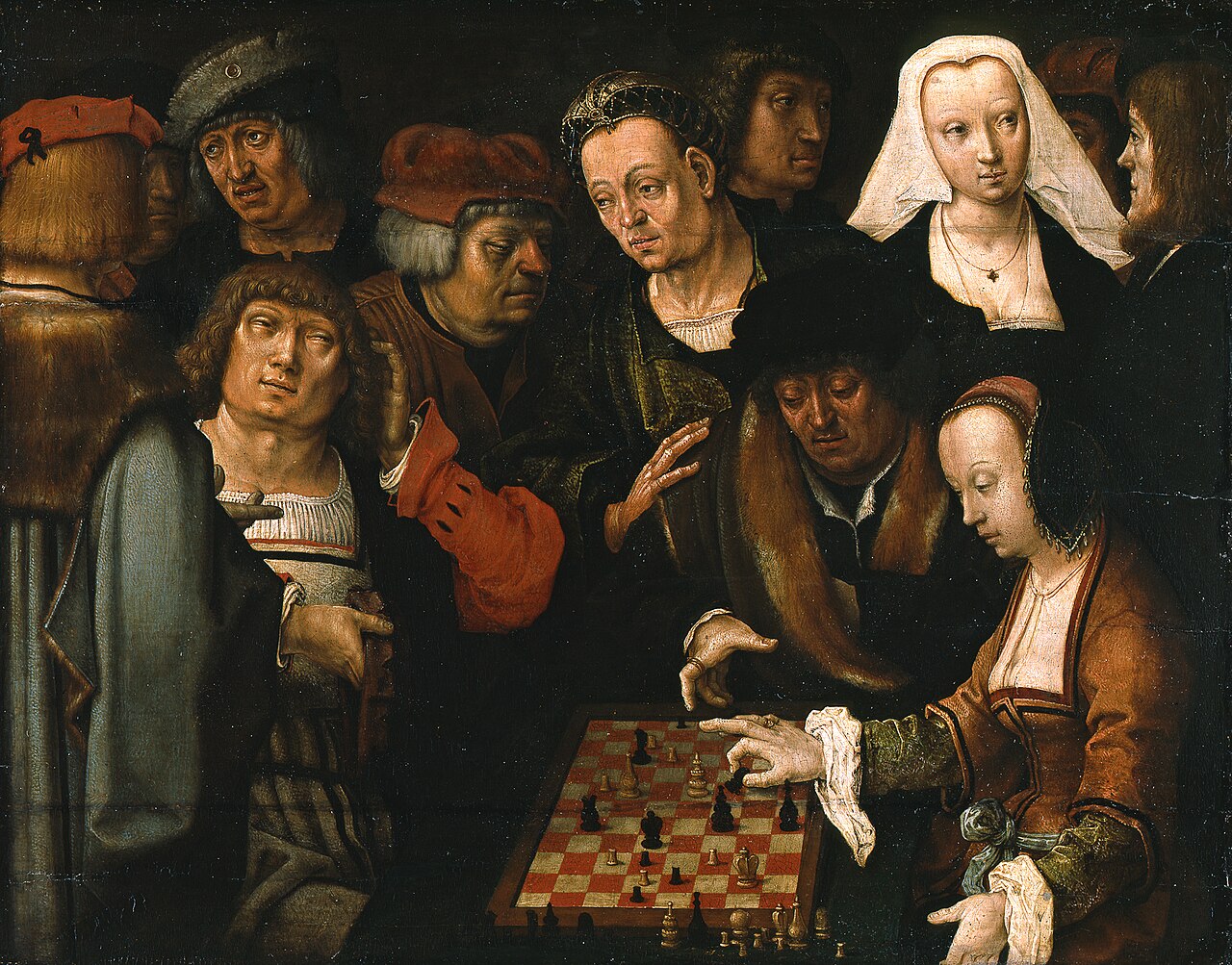 A Game of Chess by Lucas van Leyden