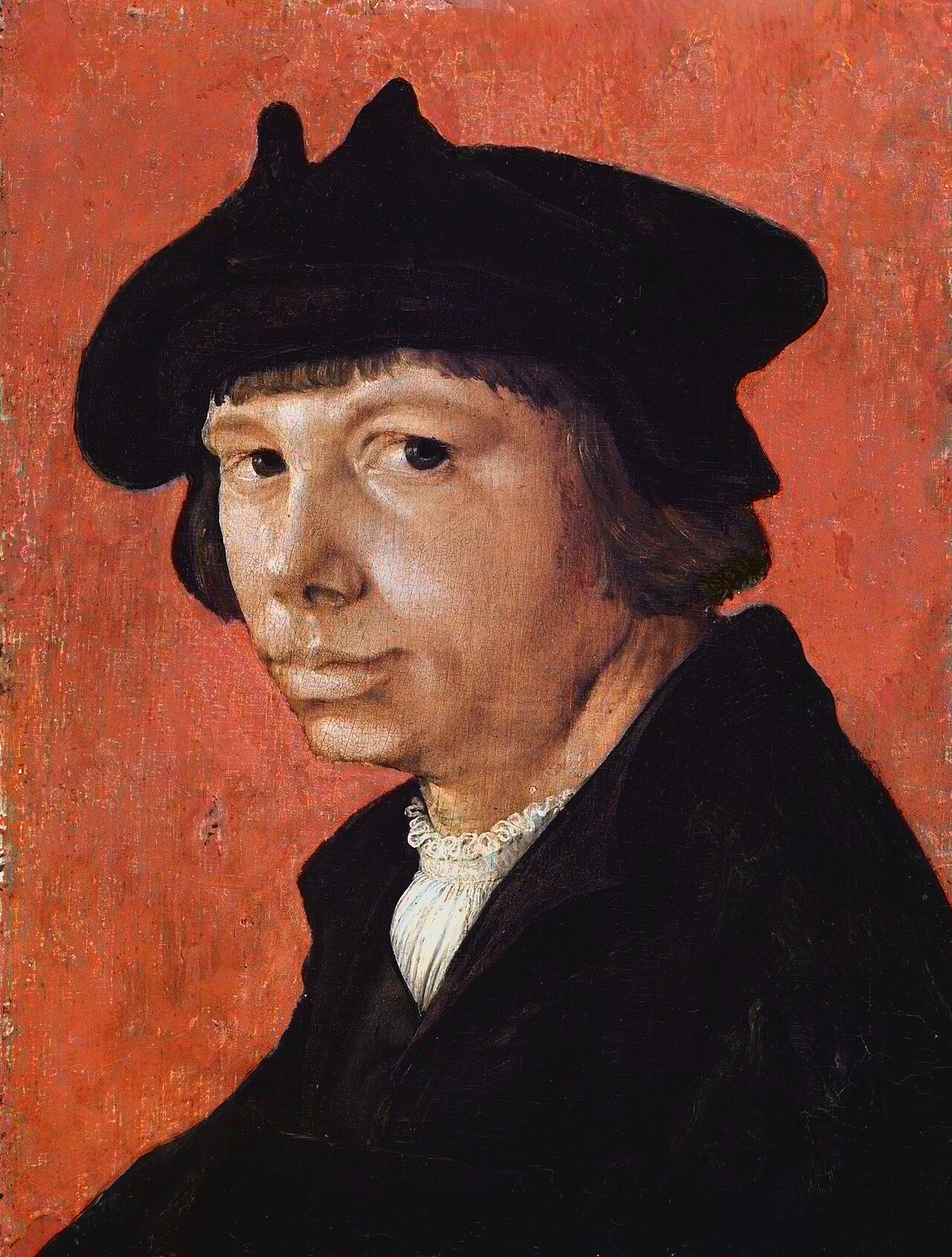 Self-portrait by Lucas van Leyden