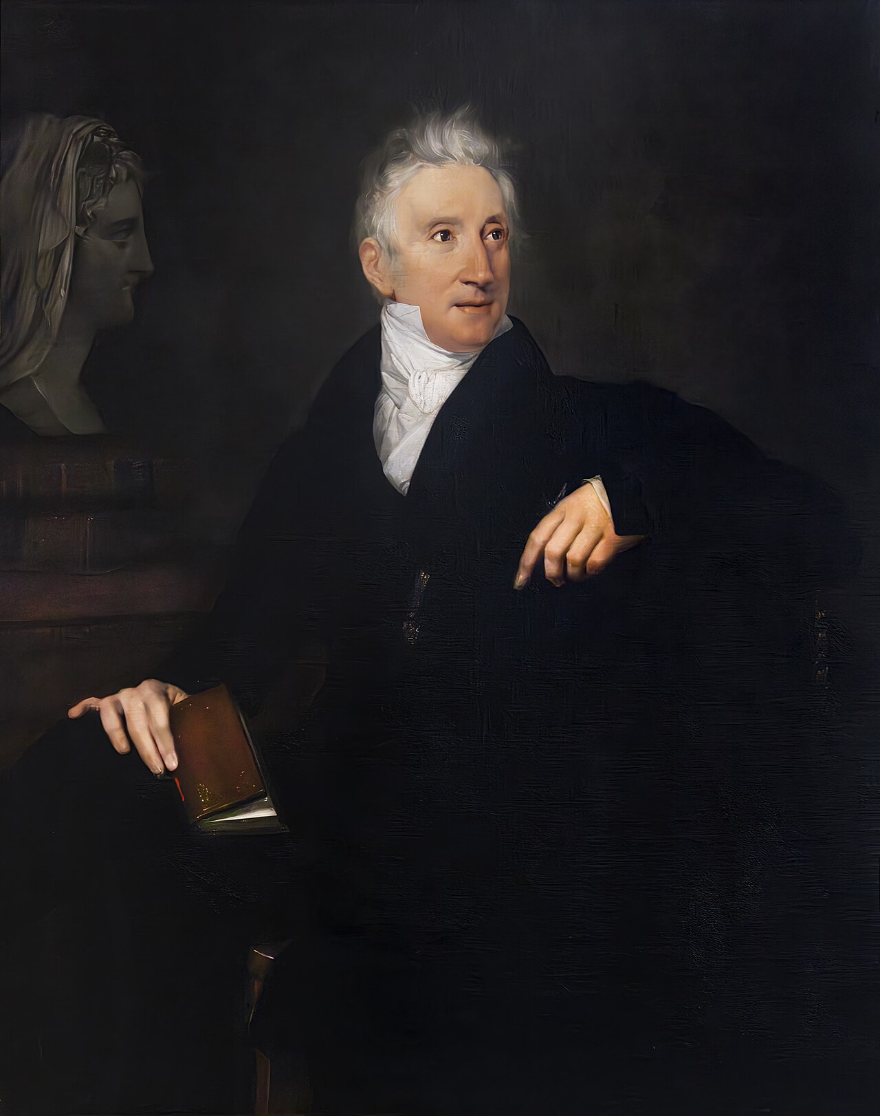 Porträt des Leopoldo Cicognara by Ludovico Lipparini