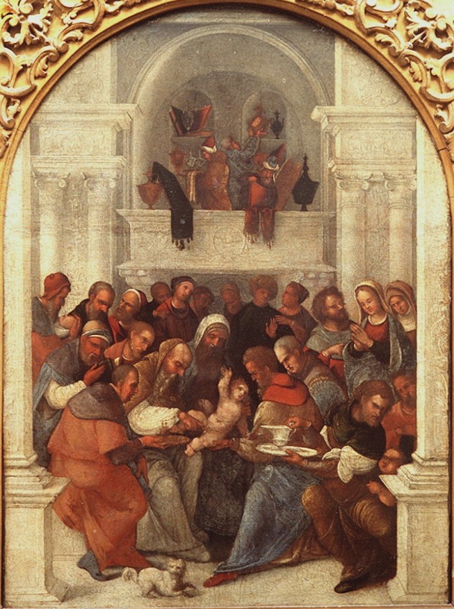 Circumcision of Christ by Ludovico Mazzolino