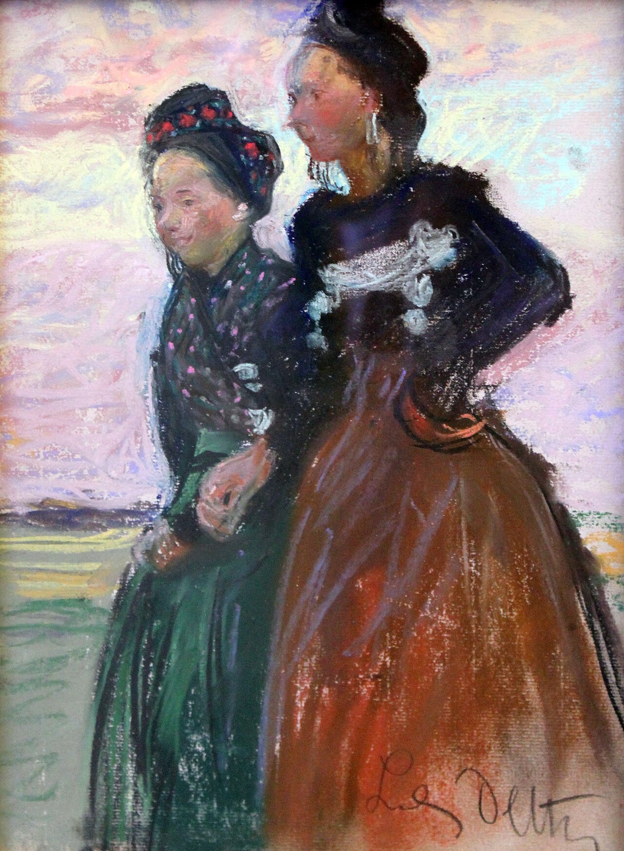 Frisian women by Ludwig Dettmann