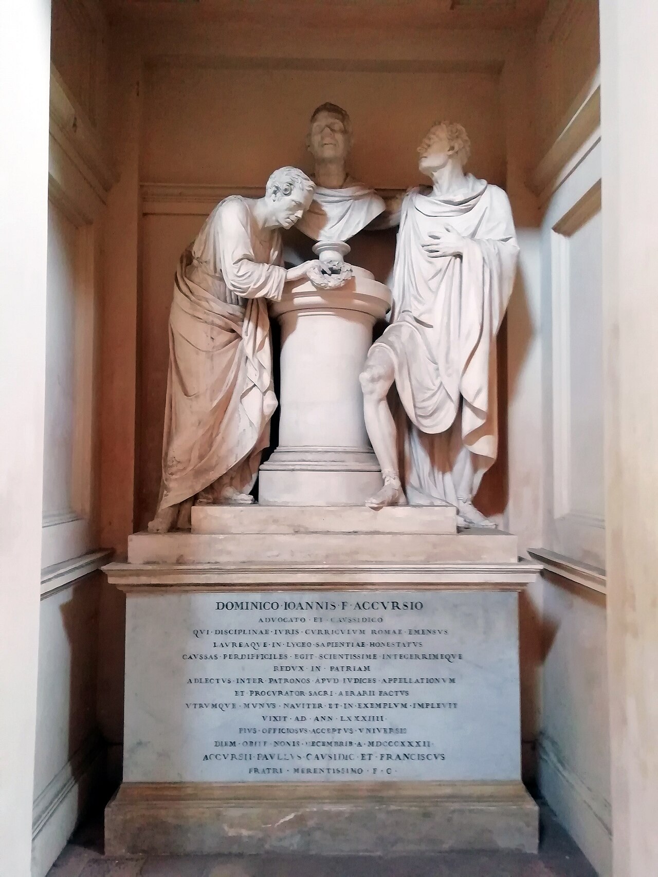 Grave of Accursio by Luigi Acquisti