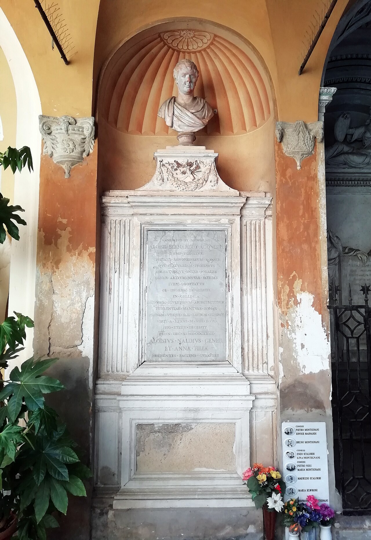 Grave of Acquisti by Luigi Acquisti