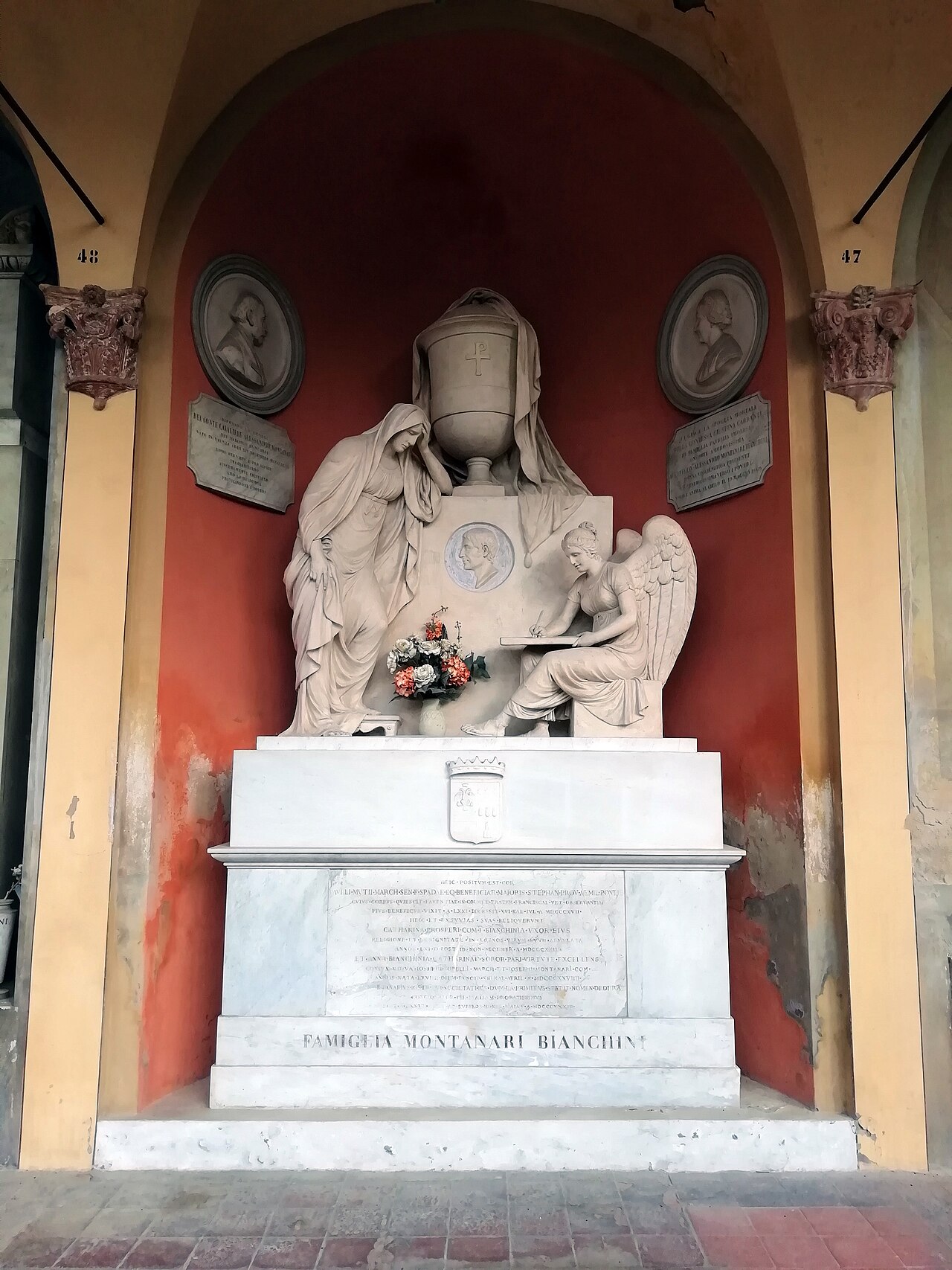 Grave of Spada by Luigi Acquisti