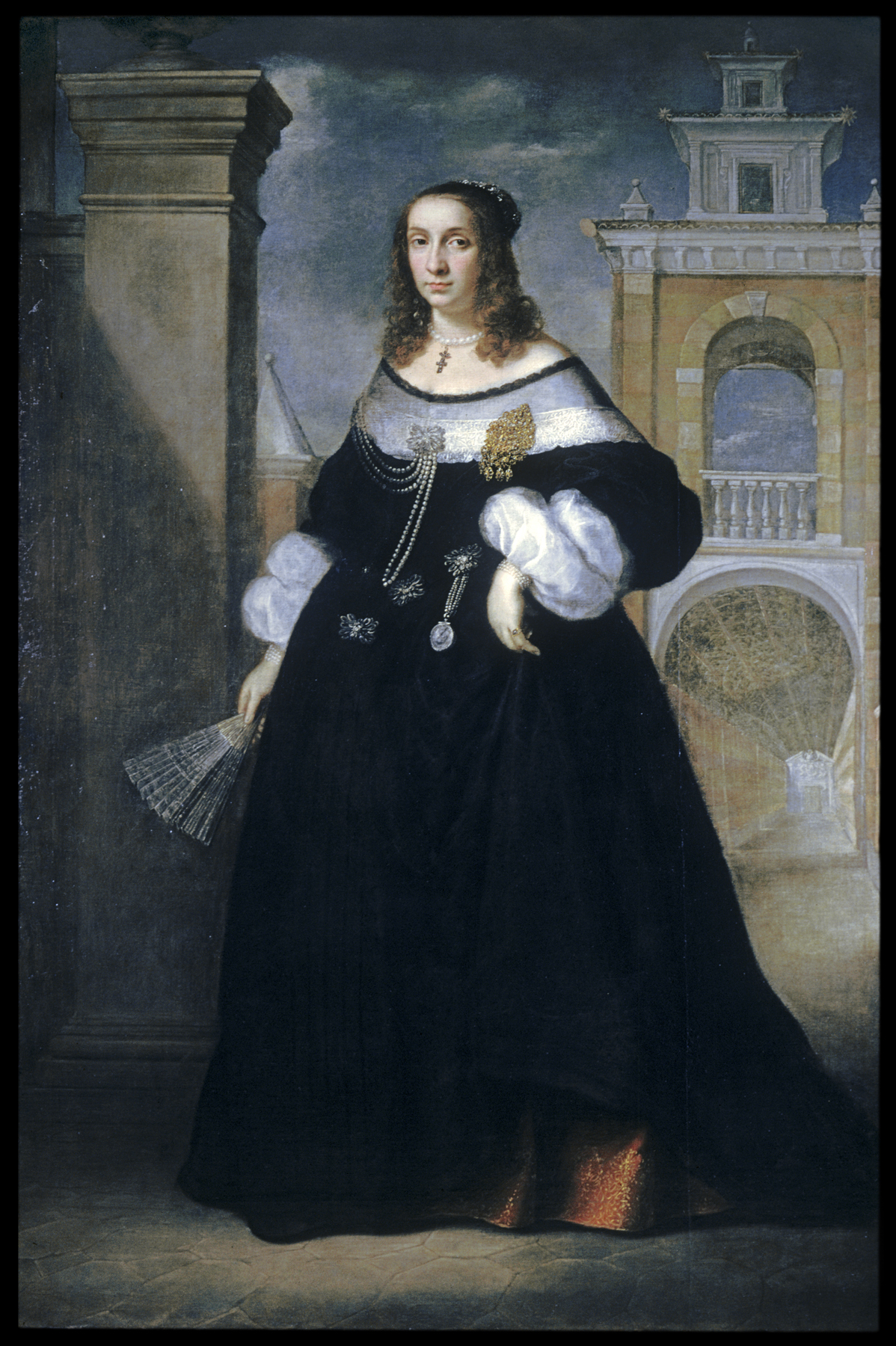 Portrait of Margherita van der Goes by Luigi Primo