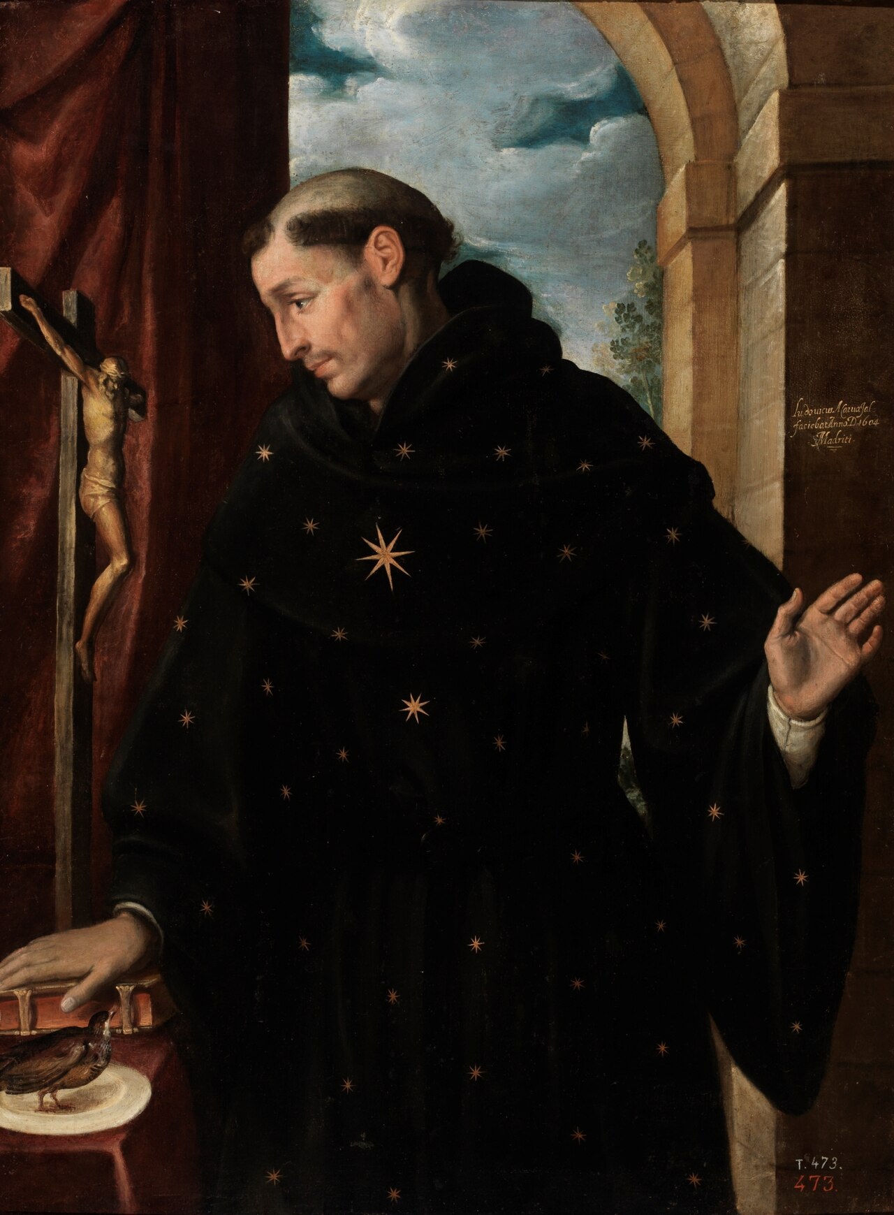Saint Nicholas of Tolentino by Luis de Carvajal
