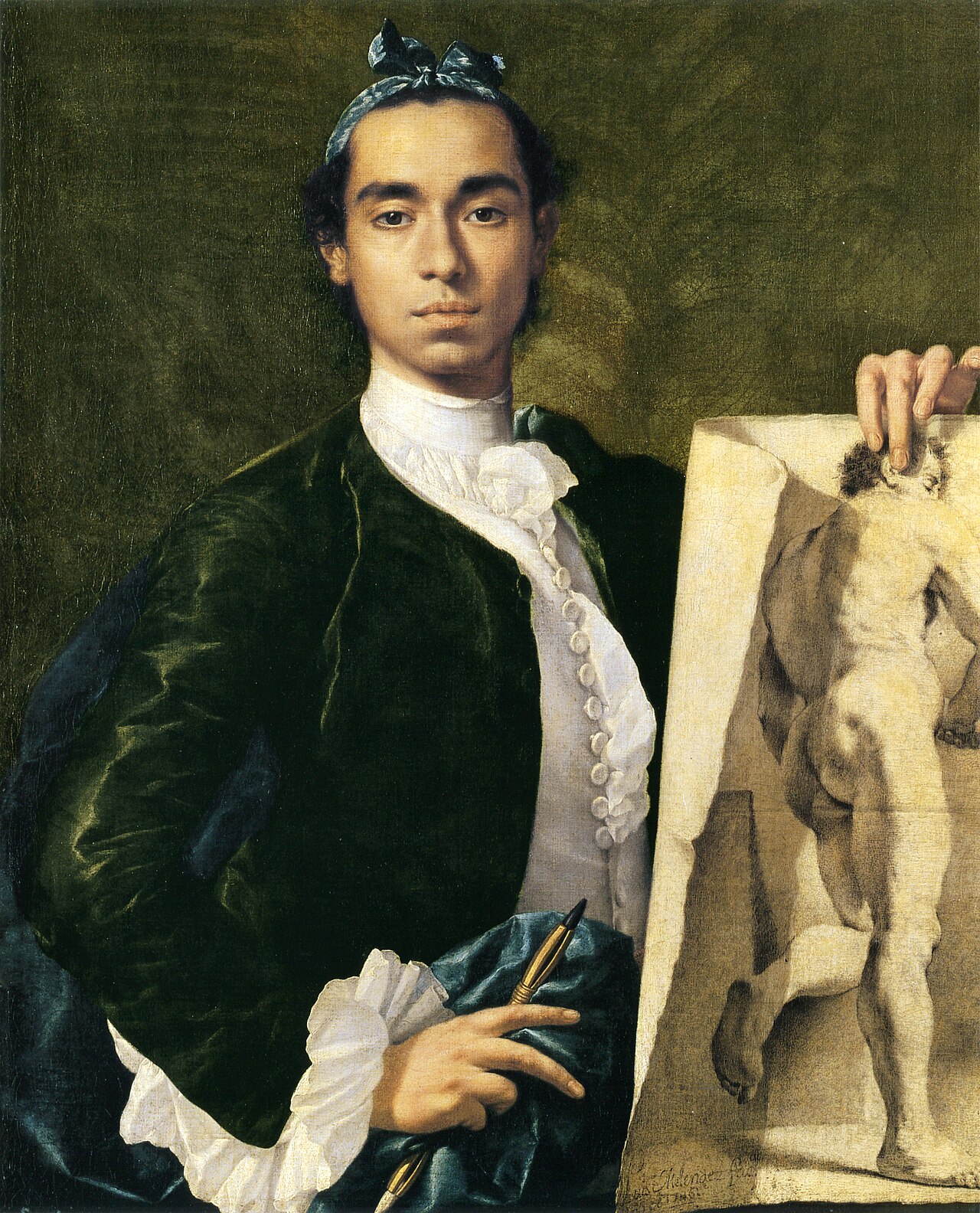 Portrait of Luis Egidio Meléndez