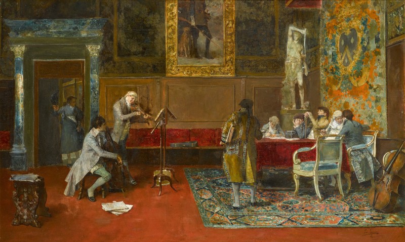 The Recital by Luis Jiménez Aranda