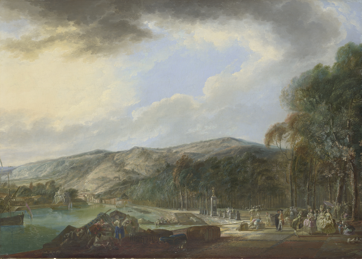 View of El Arenal de Bilbao by Luis Paret y Alcázar