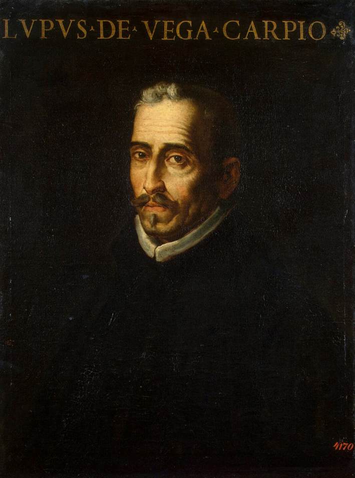 Portrait of Lope de Vega (1562-1635) by Luis Tristán