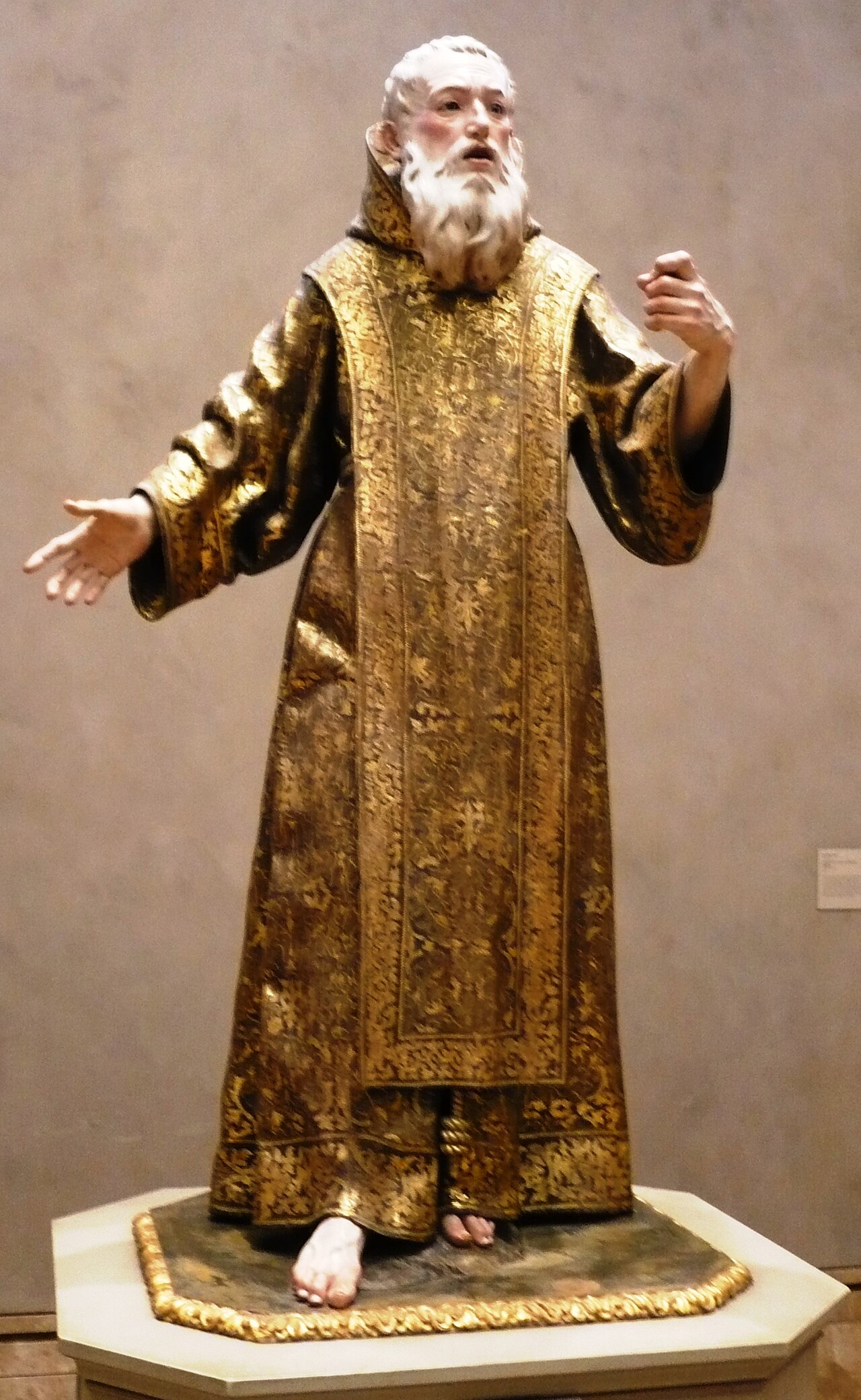 Saint Ginés de la Jara by Luisa Roldán