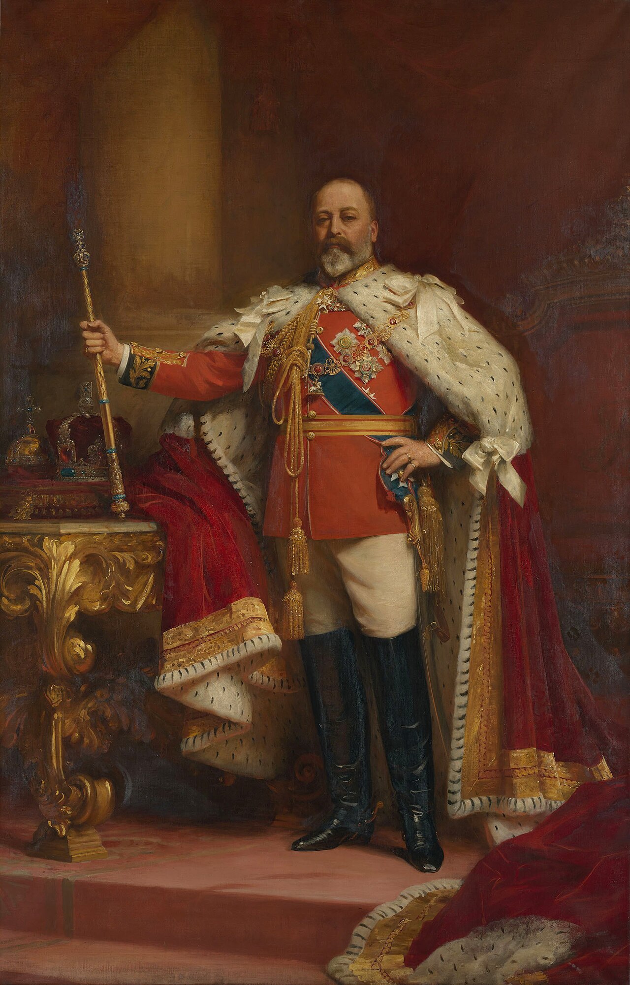 King Edward VII (1841-1910) by Luke Fildes
