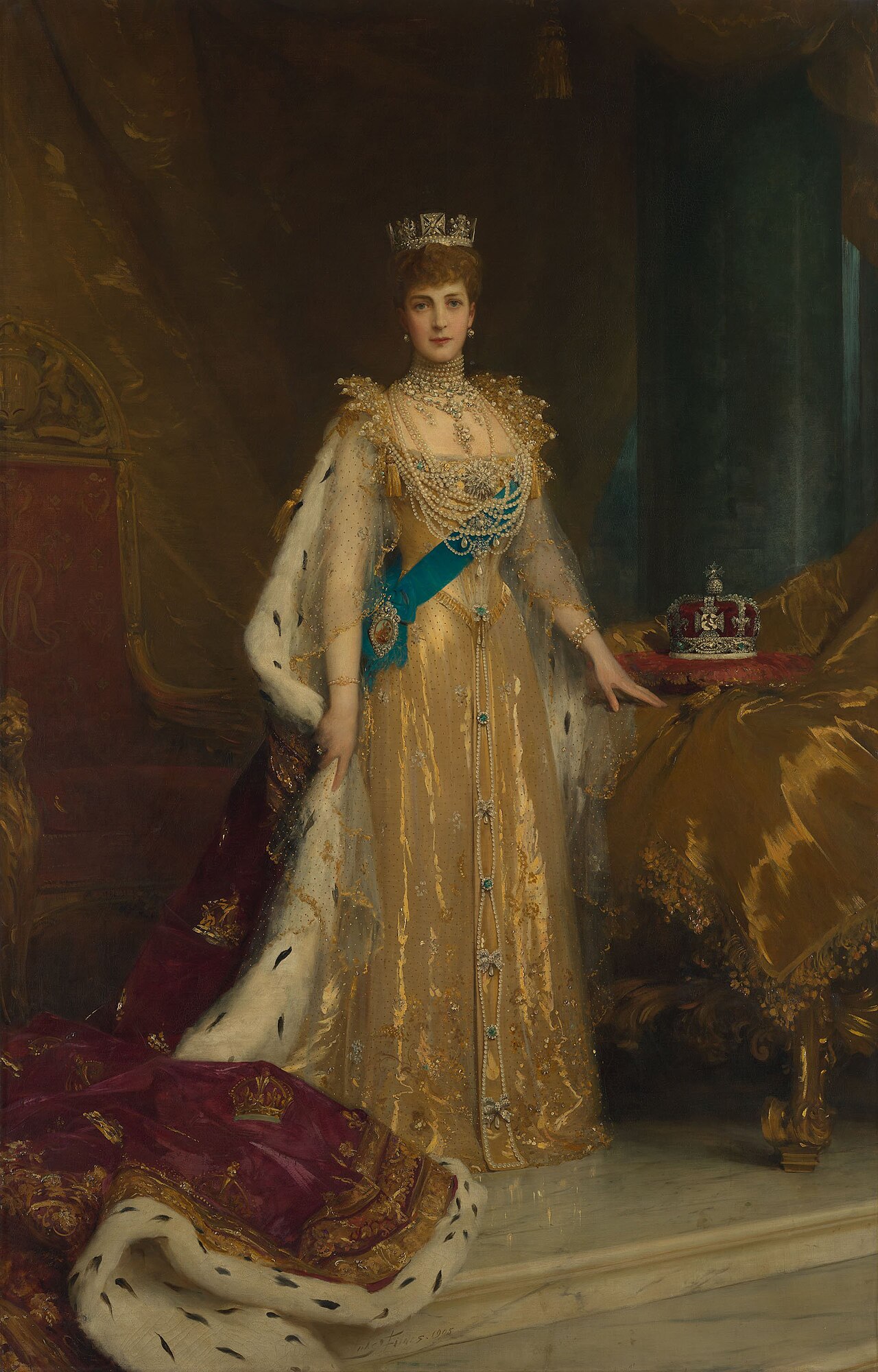 Queen Alexandra (1844-1925) by Luke Fildes